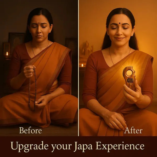 Beeblit™ Ram Mandir Blessed Tulsi Jap Counter