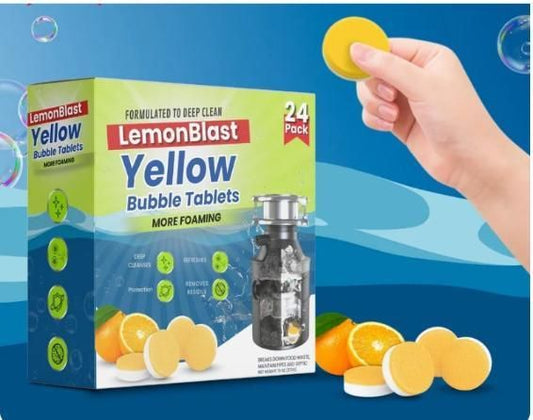 LemonBlast Yellow Bubble Tablets [Pack of 24ps] | 🔥FLAT 50% OFF SAVING🔥