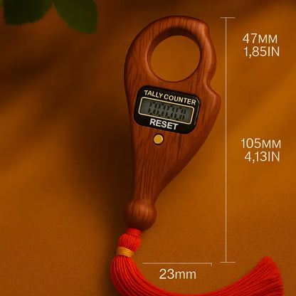 Beeblit™ Ram Mandir Blessed Tulsi Jap Counter